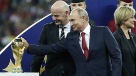 Putin sends message to World Cup host
