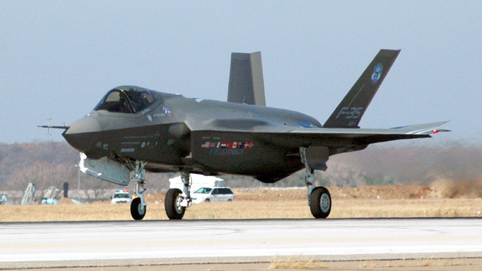 US grounds all F-35s after discovering potentially fatal flaw