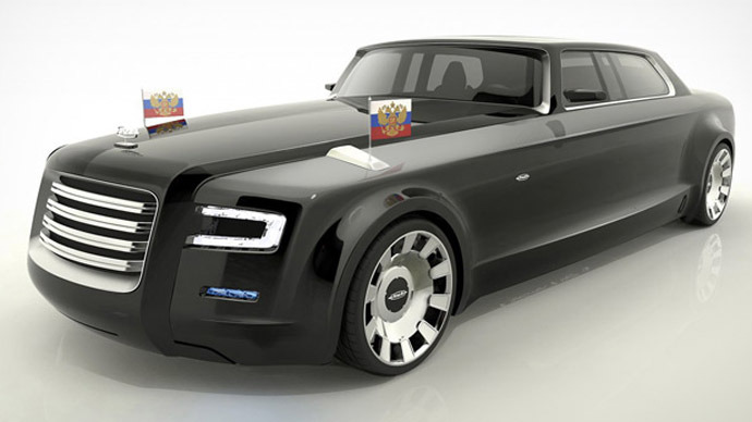 Putin's new limo: Top 10 Russian-made designs in online contest