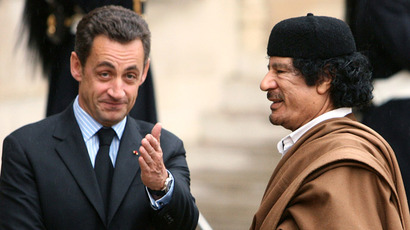 Gaddafi claims over financing Sarkozy presidential campaign reappear on French TV