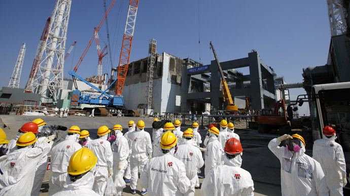 Fukushima nuclear plant flooded daily by 400 tons of groundwater