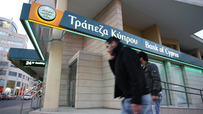 Crisis Bailout Backfires: Depositors fear loss of savings in Cyprus debt payoff