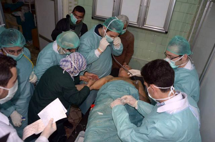 Photo by Aleppo University Hospital