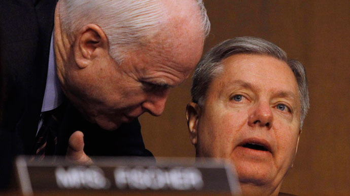 McCain and Graham push for US to invade Syria