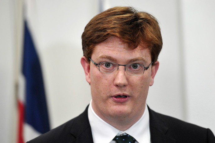  British Liberal Democrat Chief Secretary to the Treasury, Danny Alexander (AFP Photo/Carl Court)