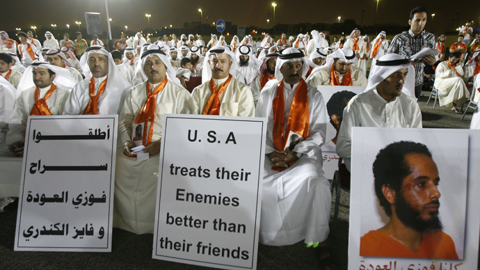 Kuwaiti activists rally for Gitmo prisoners, hunger strikers ‘prepare for death’