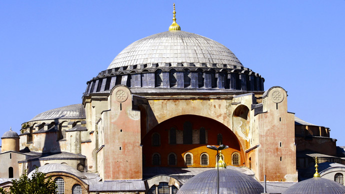 Hagia Sophia (AFP Photo / Bulent Kilic)