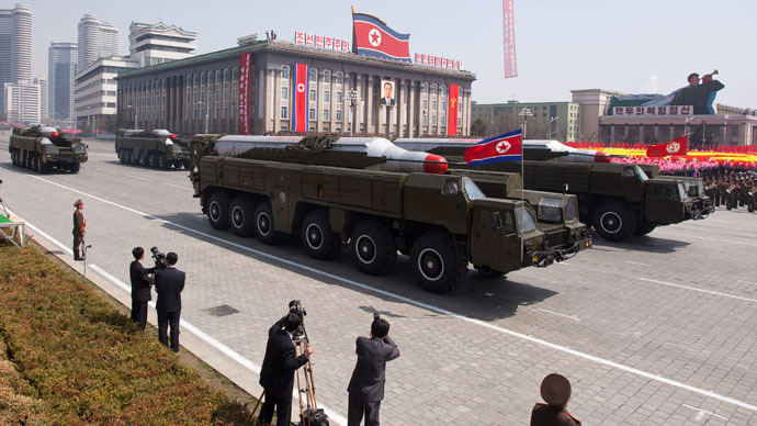 N. Korean missile launchpad moved into firing position - report