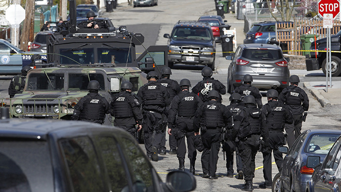 Boston manhunt: Search continues as residents remain on lockdown