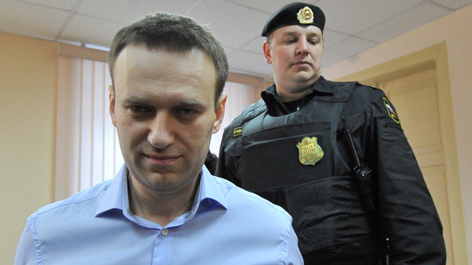 Opposition leader Navalny goes on trial, claims case 'politically motivated'