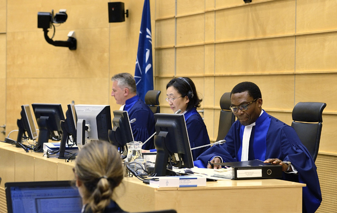 Members of the International Criminal Court in the Hague, Netherlands (AFP Photo / HO)