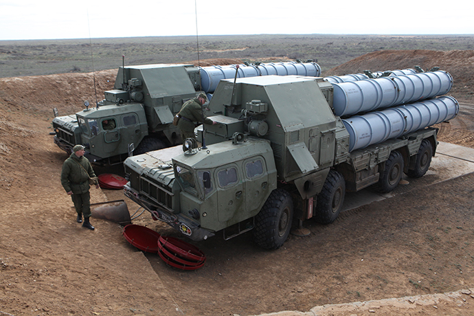 S-300 anti-aircraft missile system. (RIA Novosti / Vladislav Belogrud)