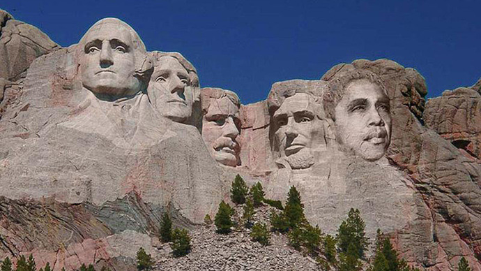 Will Obama end up on Mount Rushmore?