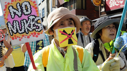 'Don’t pollute our sea:' Mass demo in Tokyo to ban nuclear energy (PHOTOS)