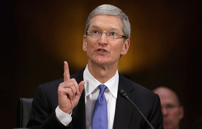 Apple CEO Timothy Cook (Chip Somodevilla / Getty Images / AFP)