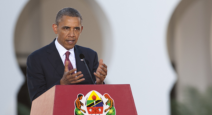US President Barack Obama, July 1, 2013. (AFP Photo / Saul Loeb)