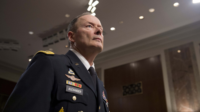 NSA Director Alexander calls Snowden's claim about total wiretapping 'false'