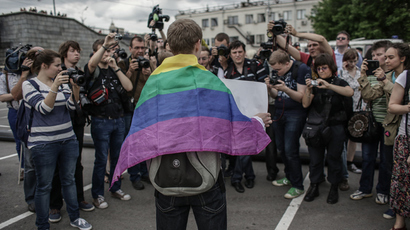 Top Russian gay activist may face lawsuit for 'obscene’ tweets to MPs