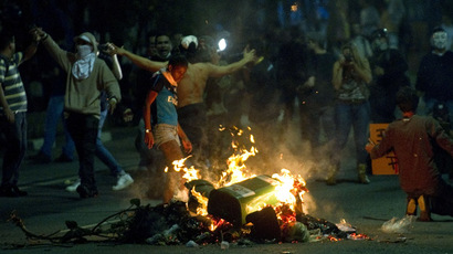 Massive clashes as Brazilians protest over World Cup spending