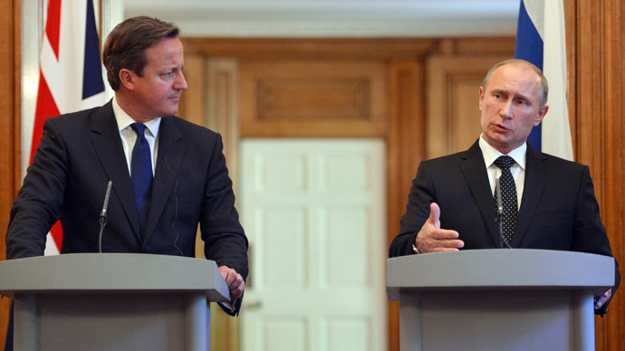 Putin warns Cameron against arming Syrian rebels as UK weighs options