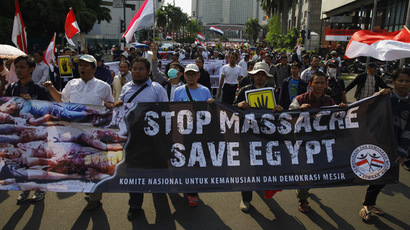 Morsi 'better die defending democracy', Egyptian Army to shed blood 'fighting fools'