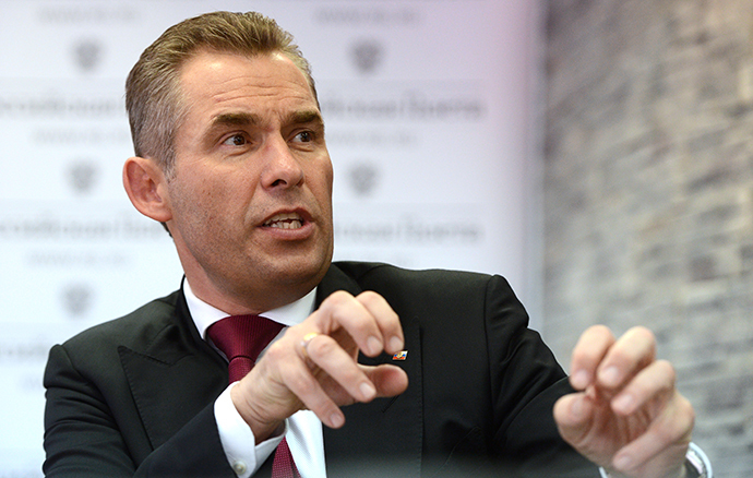 Russian Ombudsman for Childrenâs Rights Pavel Astakhov (RIA Novosti / Alexei Filippov)