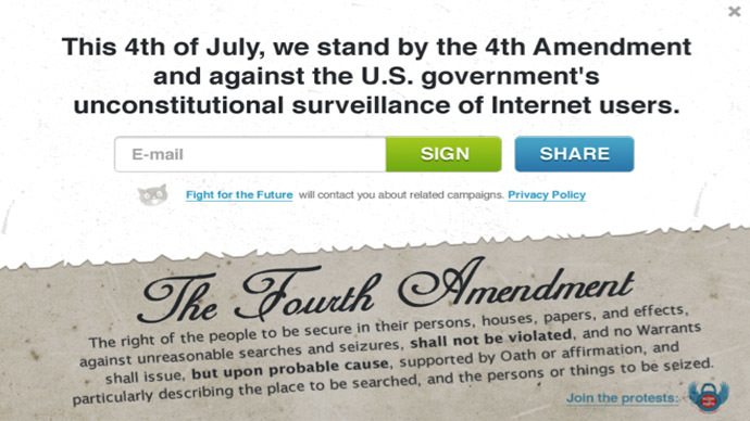 'Restore the Fourth': Reddit, Mozilla, thousands of people set for July 4 NSA spying protest