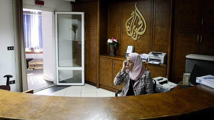 Al-Jazeera journalists kicked out of Egyptian military press-conference