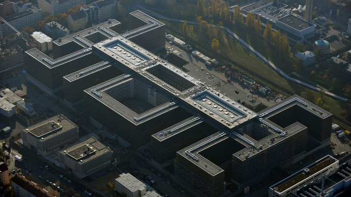 An aerial view of the construction site of the new Federal Intelligence Service (BND) headquarters in Chausseestrasse in the district of Mitte in Berlin.(Reuters / Robert Grahn)