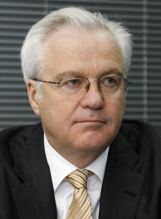 Russian UN Ambassador Vitaly Churkin (RIA Novosti / Ruslan Krivobok)