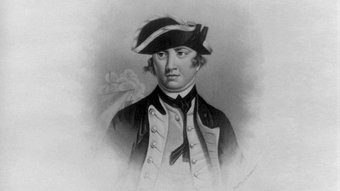 Continental Navy commander-in-chief Esek Hopkins