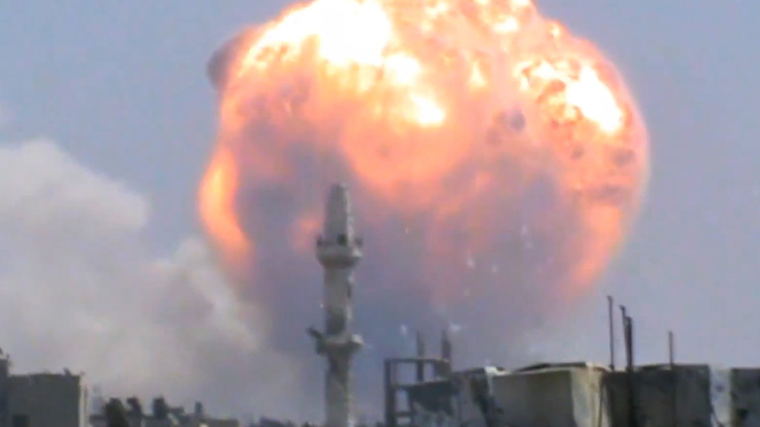 40 dead, over 120 injured in Syria ammo depot blast
