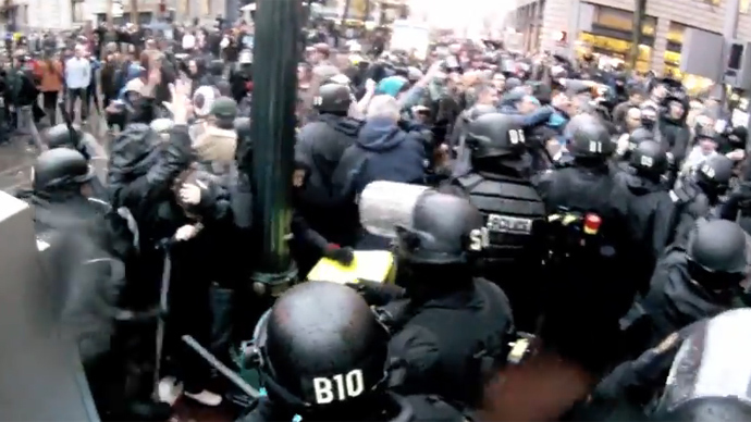 Occupy protester sues Portland police for notorious pepper-spray incident