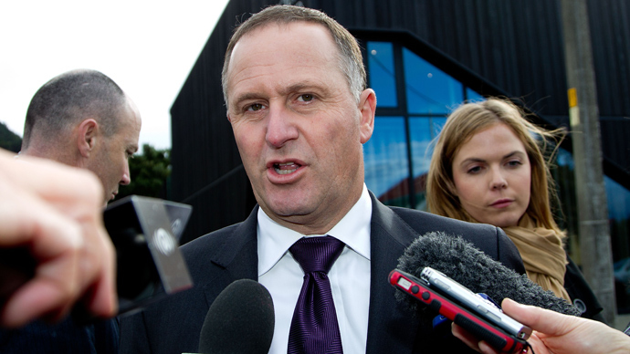 New Zealand PM walks out of press conference amid spy bill grilling