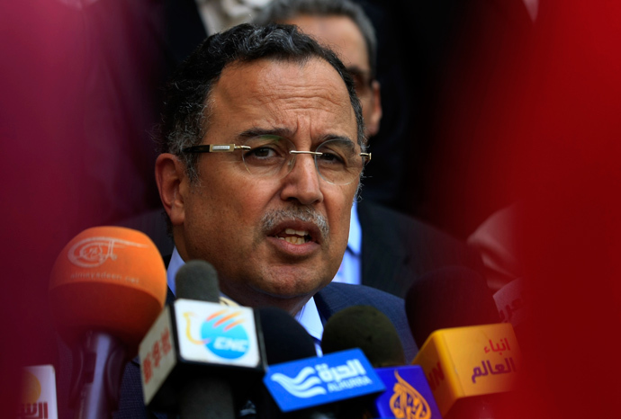 Egypt's interim Foreign Minister Nabil Fahmy (Reuters / Mohamed Nureldin Abdallah)