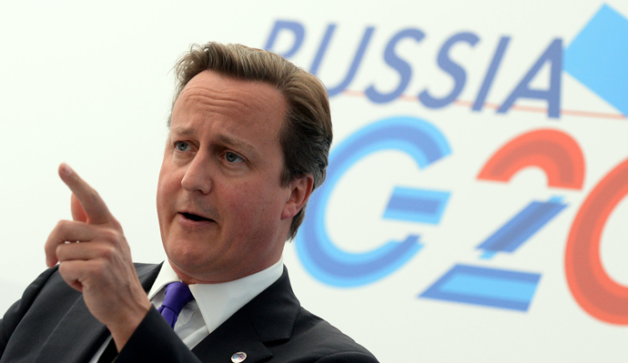 British Prime Minister David Cameron (AFP Photo / Yuri Kadobnov)