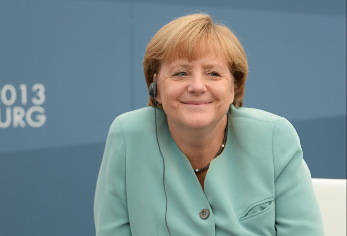 Germanyâs Chancellor Angela Merkel (AFP Photo / G20RUSSIA)