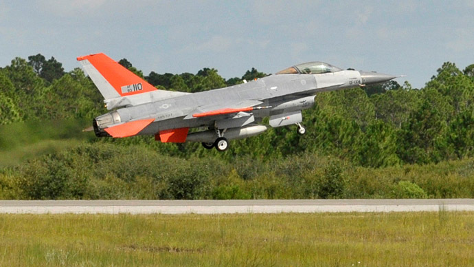 Air Force’s unmanned F-16 fighter jet completes first flight