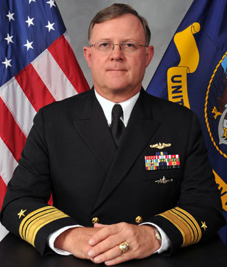 Vice Admiral Timothy M. "Tim" Giardina.(Photo from stratcom.mil)