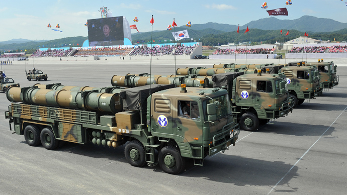 Seoul shows off anti-North domestic missiles, gets more US protection