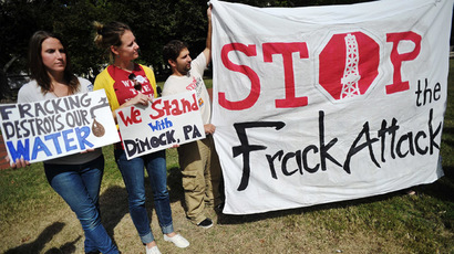 Global Frackdown: World protests shale gas production