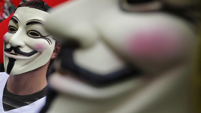 Anonymous plans Million Mask March on Washington