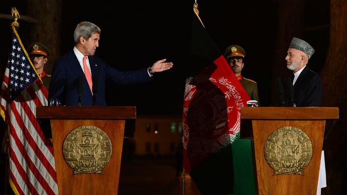 Kerry fails to secure deal on US ‘troop immunity’ in Afghanistan