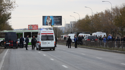 Shocking dashcam video catches moment of deadly Volgograd terrorist attack on bus