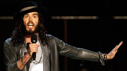 Russell Brand 'Con-Dems' MSM blackout of 50,000-strong anti-austerity march