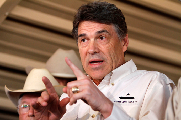 Rick Perry (Reuters / Jaime R. Carrero)