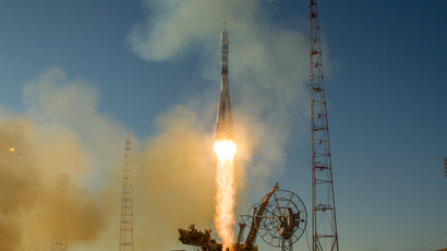 Russia's Soyuz brings ISS crew back to Earth