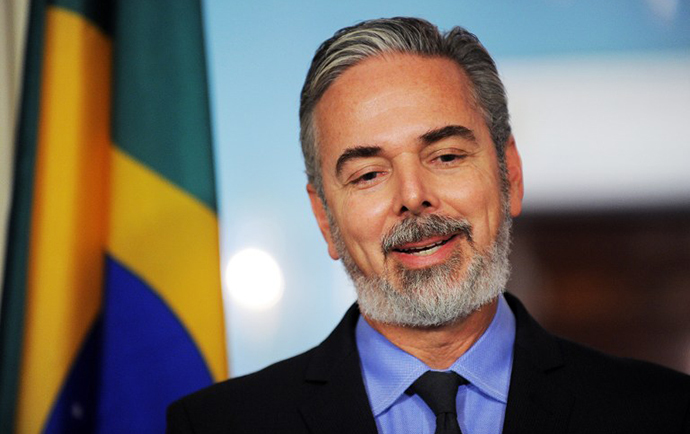 Brazilian Ambassador Antonio de Aguiar Patriota (AFP Photo / Jewel Samad)
