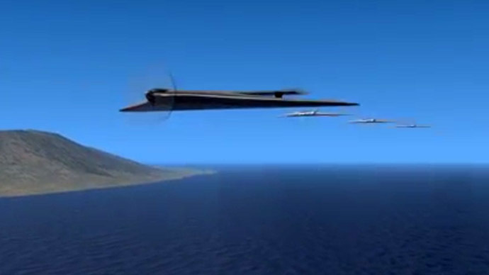 Newest drone to fly, swim and drive during missions (VIDEO)