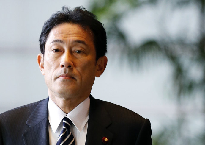 Japan's Foreign Minister Fumio Kishida (Reuters/Kim Kyung-Hoon)